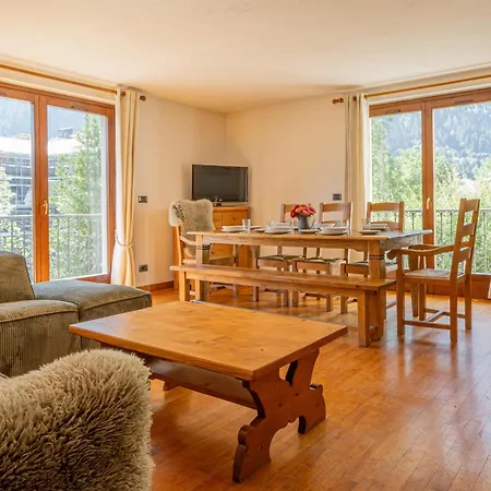 Coeur Des Alpes - A Spacious 3-bedroom With Spectacular Views * Шамони