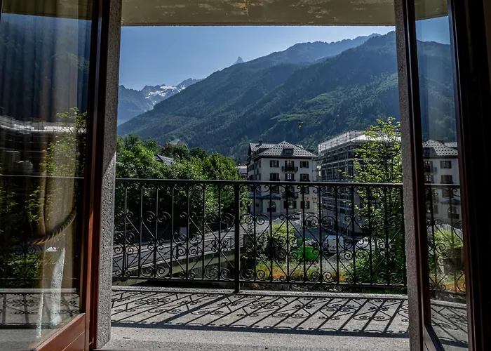 Coeur Des Alpes - A Spacious 3-bedroom With Spectacular Views 公寓 霞慕尼