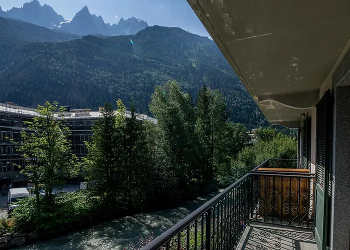 Coeur Des Alpes - A Spacious 3-bedroom With Spectacular Views 公寓 霞慕尼